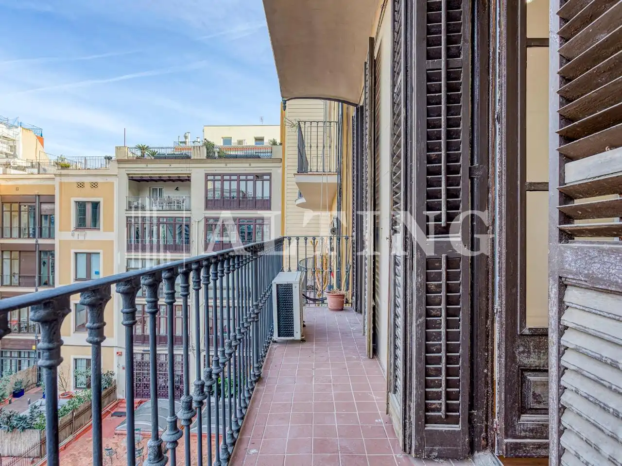 Terraza de Oficina de alquiler en Barcelona con Aire acondicionado y Calefacción