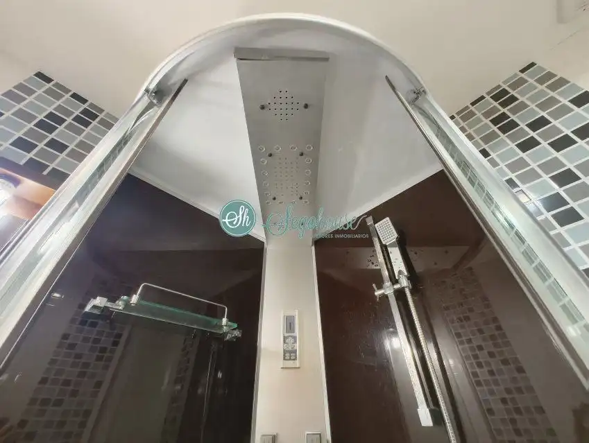Bathroom of Flat for sale in Segovia  with Heating, Terrace and Furnished