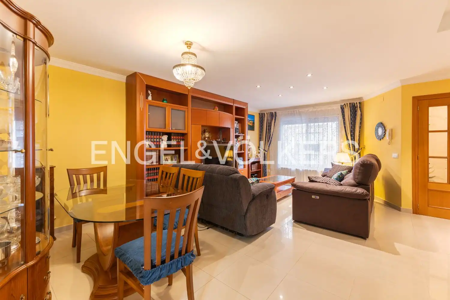 Sala de estar de Casa o chalet en venta en La Pobla de Farnals con Aire acondicionado, Calefacción y Parquet