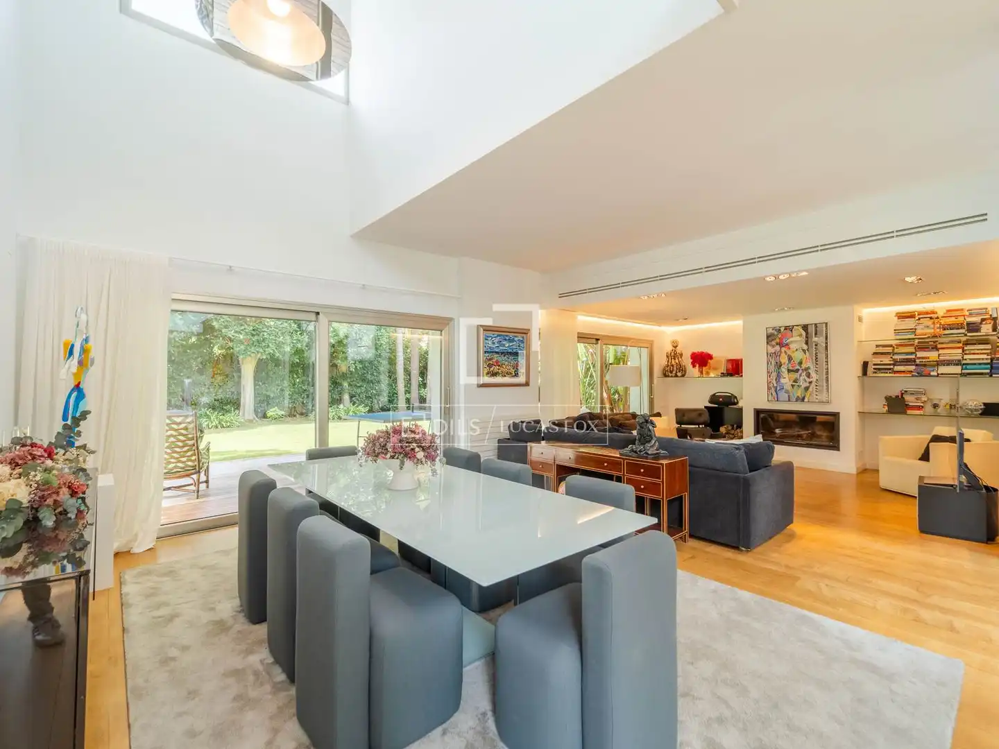 Jardín de Casa o chalet en venta en Godella con Aire acondicionado, Calefacción y Jardín privado