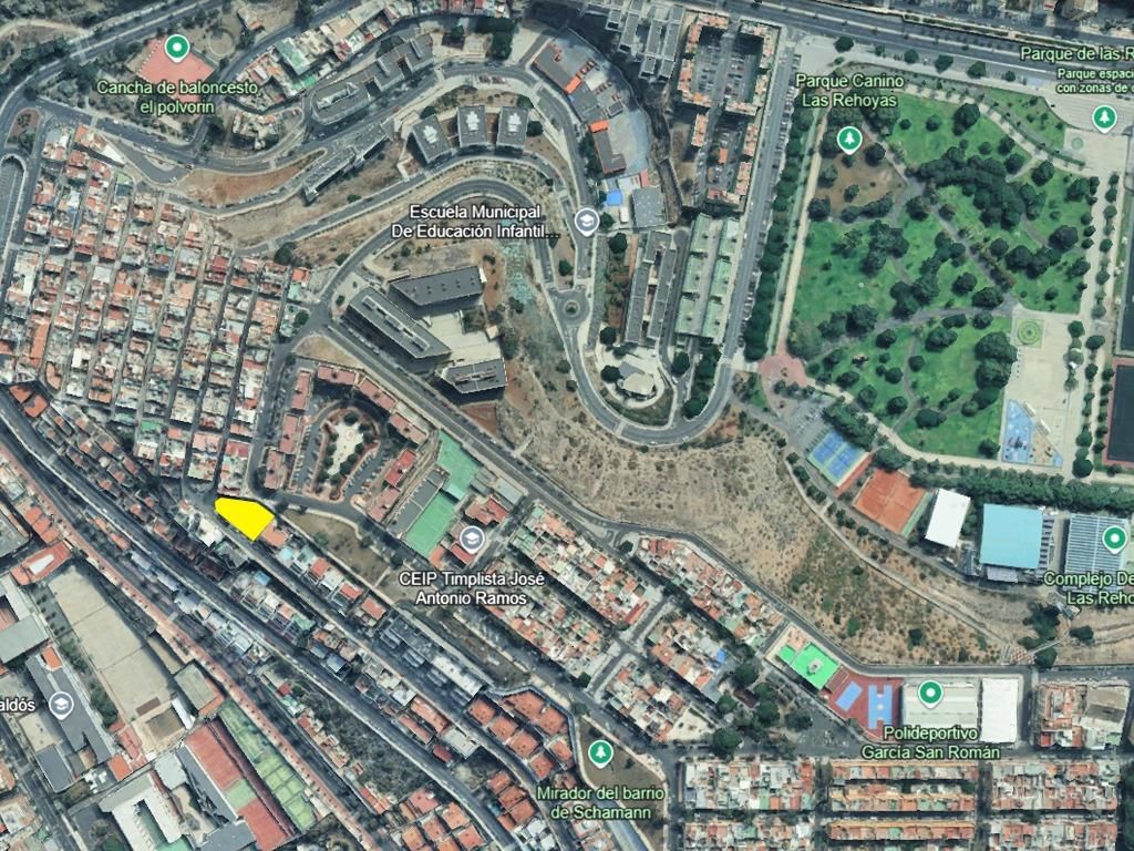 Vista exterior de Residencial en venda en Las Palmas de Gran Canaria