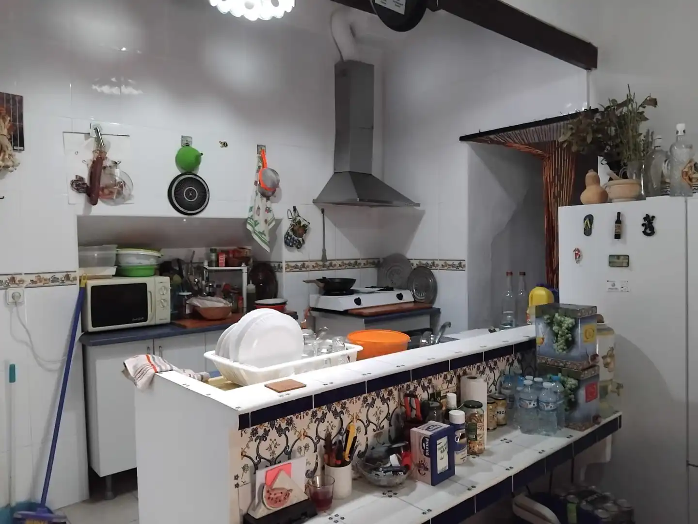 Cocina de Casa adosada en venta en Santa Cruz de Marchena con Terraza