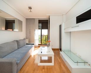 Living room of Flat for sale in  Madrid Capital  with Air Conditioner and Balcony