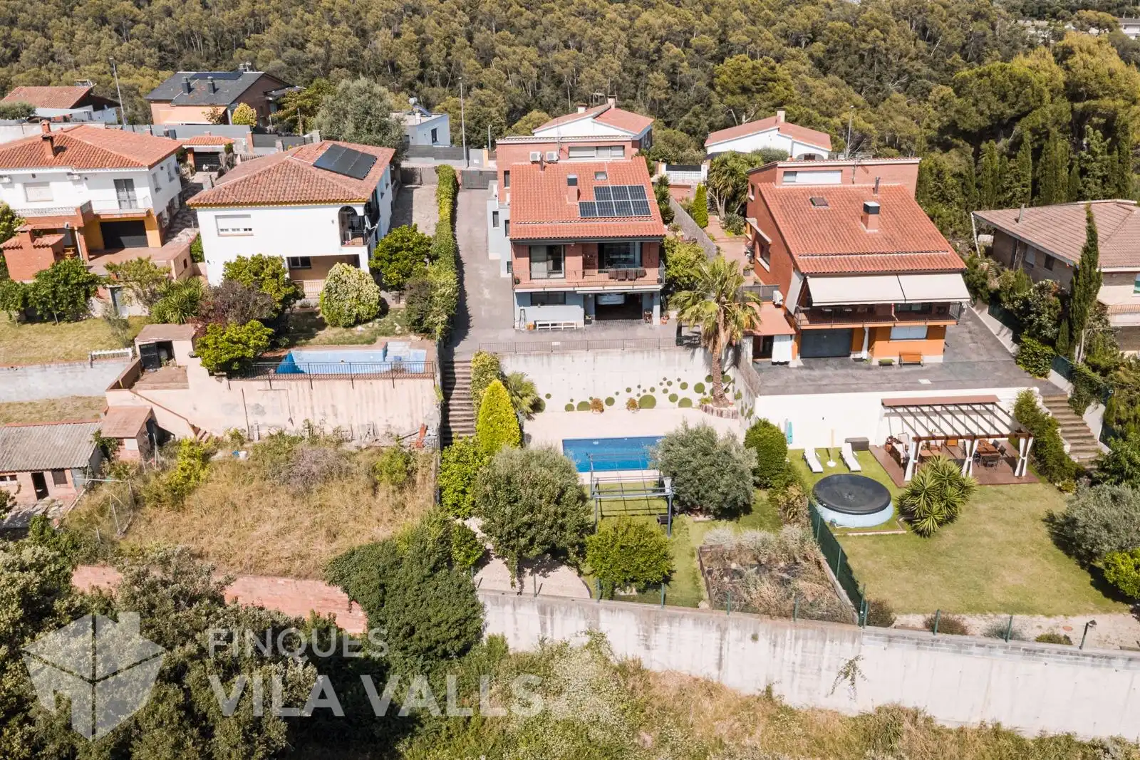 Vista exterior de Casa o chalet en venta en Caldes de Montbui con Calefacción, Jardín privado y Terraza