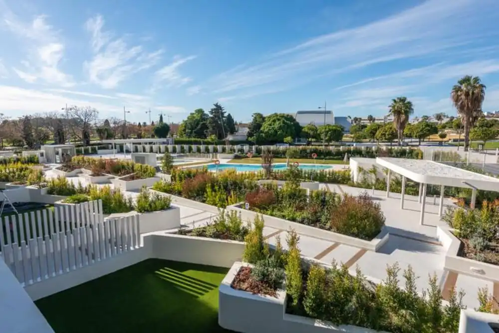 Terrassa de Apartament de lloguer en Marbella amb Aire condicionat, Terrassa i Piscina