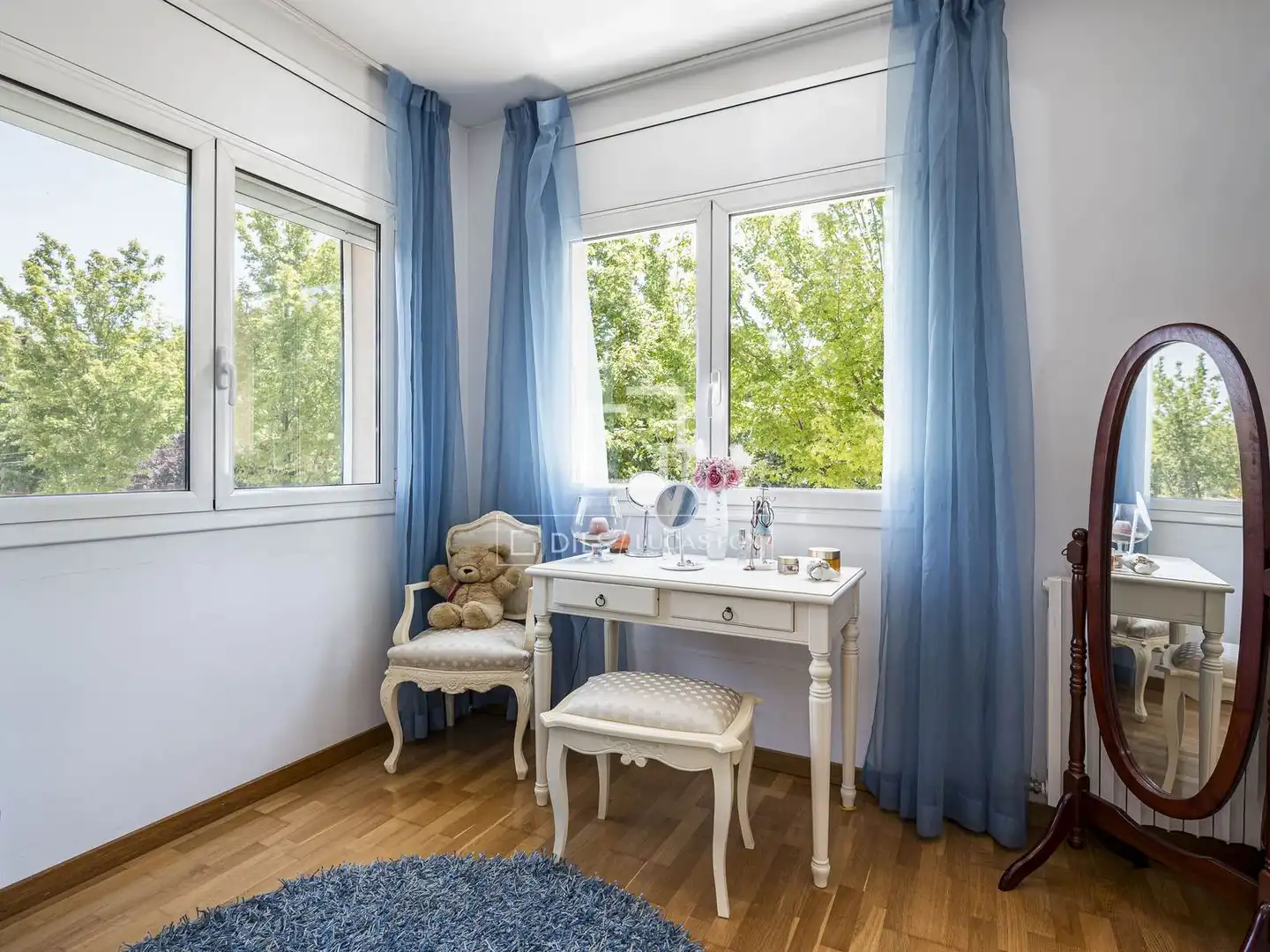 Dormitori de Casa o xalet en venda en Sant Cugat del Vallès amb Aire condicionat, Calefacció i Jardí privat