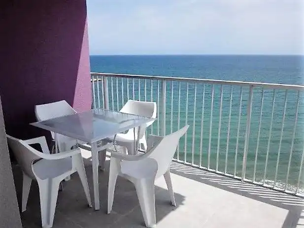 Terrasse von Wohnung zur Miete in Santa Pola mit Möbliert, Waschmaschine und Mikrowelle