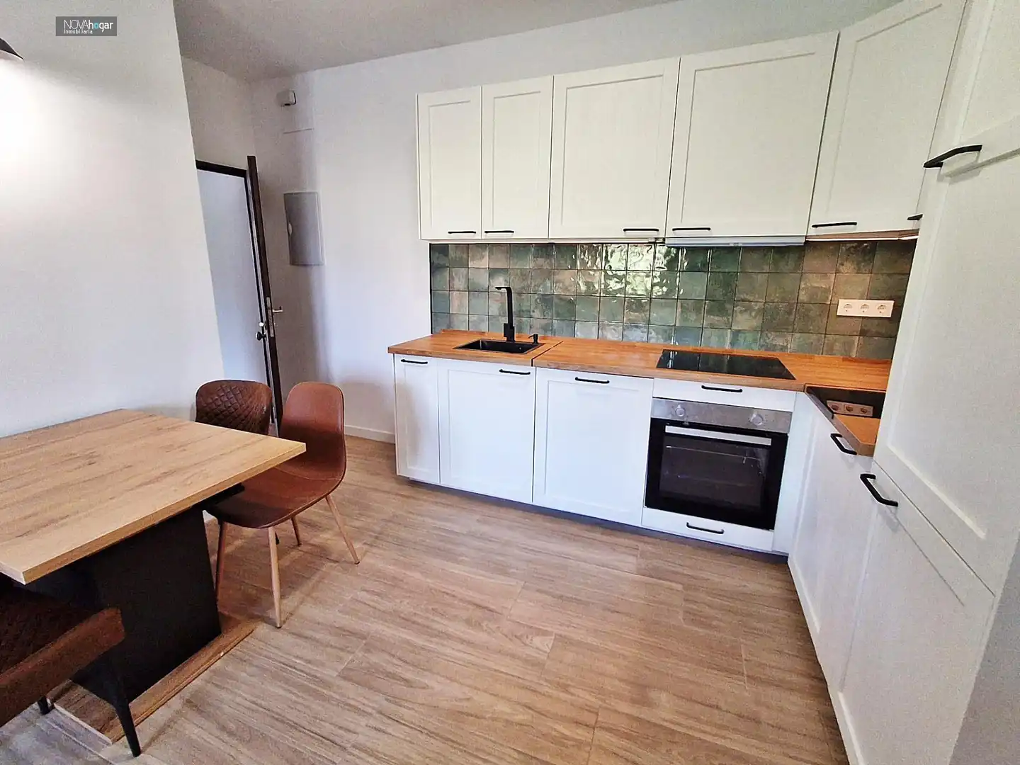 Küche von Wohnung zur Miete in Málaga mit Klimaanlage, Heizung und Möbliert