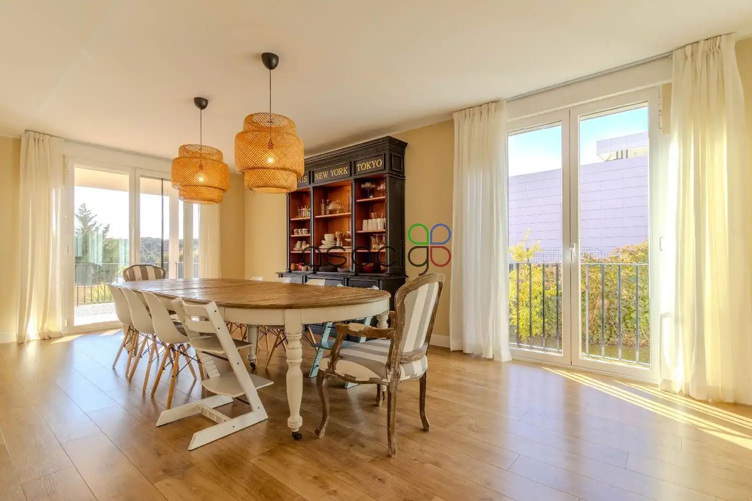Dining room of Houses for sale in Cabanillas del Campo  with Air Conditioner, Heating and Storage room