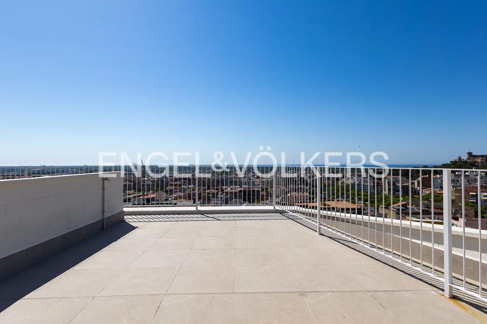 Terrace of Flat for sale in Castelldefels  with Air Conditioner, Heating and Parquet flooring