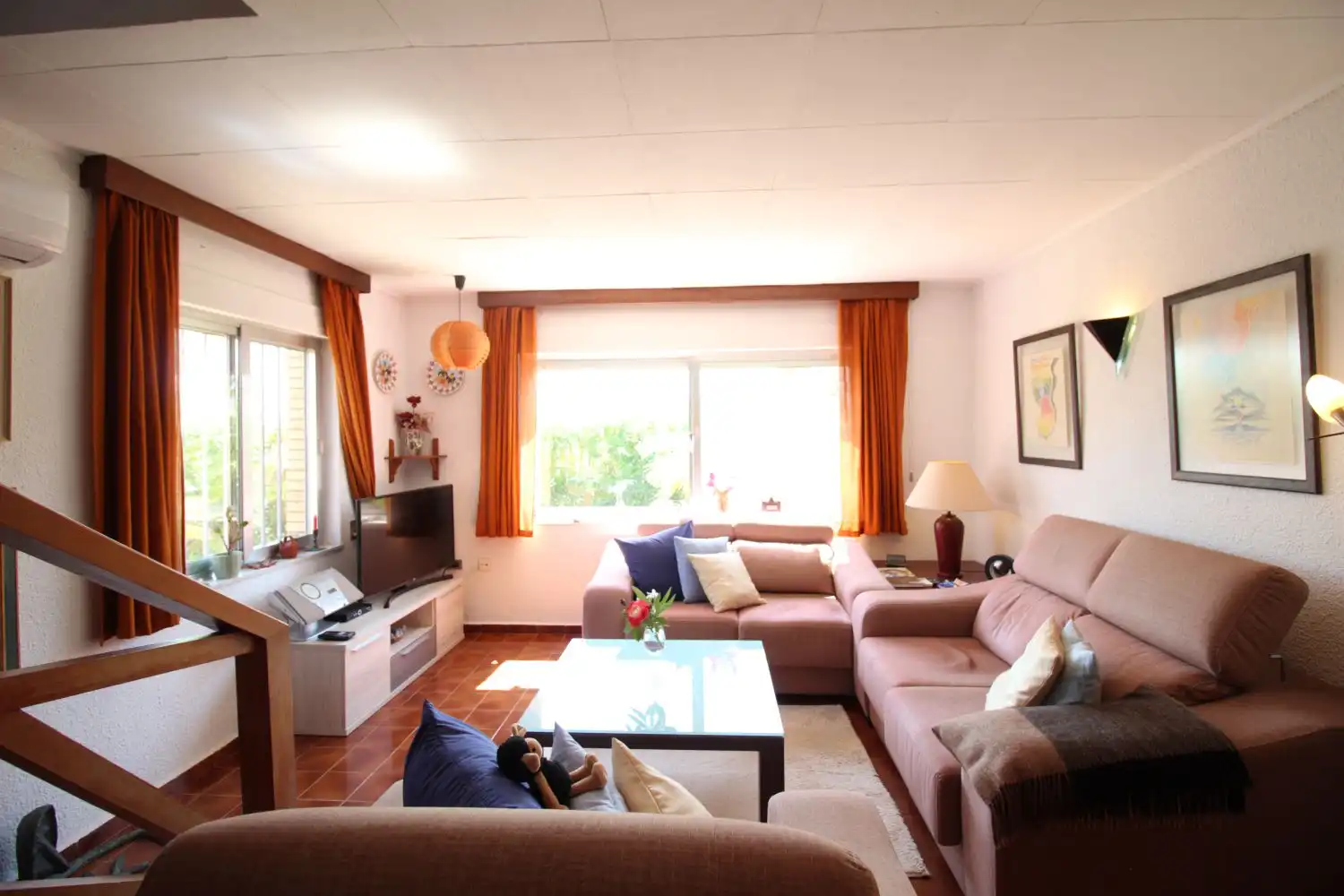 Sala de estar de Casa o chalet en venta en Almenara con Aire acondicionado, Calefacción y Jardín privado