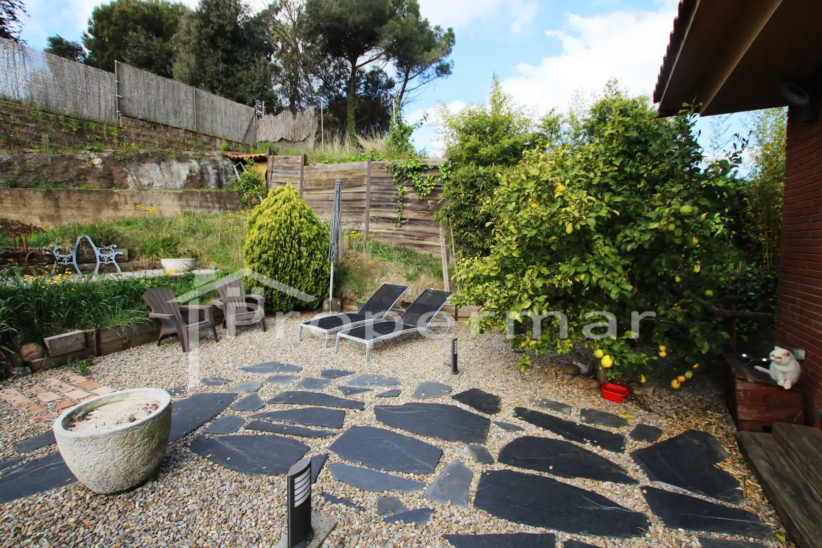 Garten von Haus oder Chalet zum Verkauf in Sant Antoni de Vilamajor mit Klimaanlage, Heizung und Privatgarten