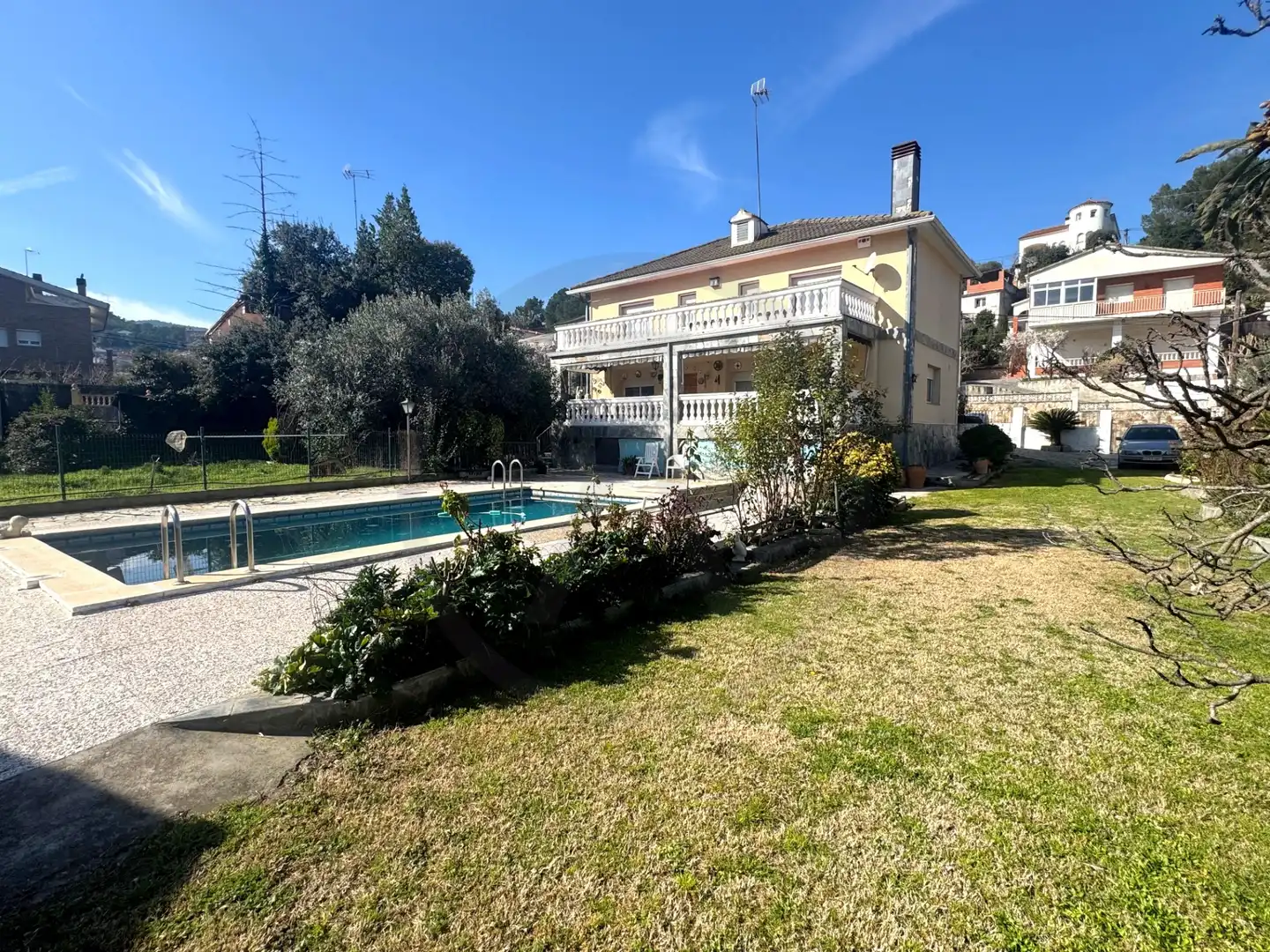Piscina de Casa o chalet en venta en Vacarisses con Aire acondicionado, Calefacción y Jardín privado