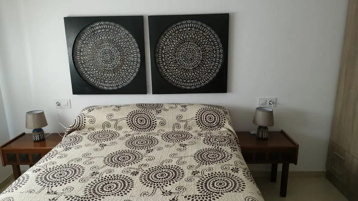 Bedroom of Flat for rent in Benicarló  with Air Conditioner, Furnished and Oven