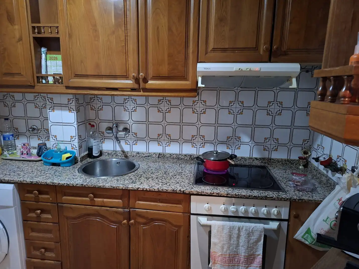 Cuina de Pis en venda en Caspe amb Calefacció, Moblat i Forn