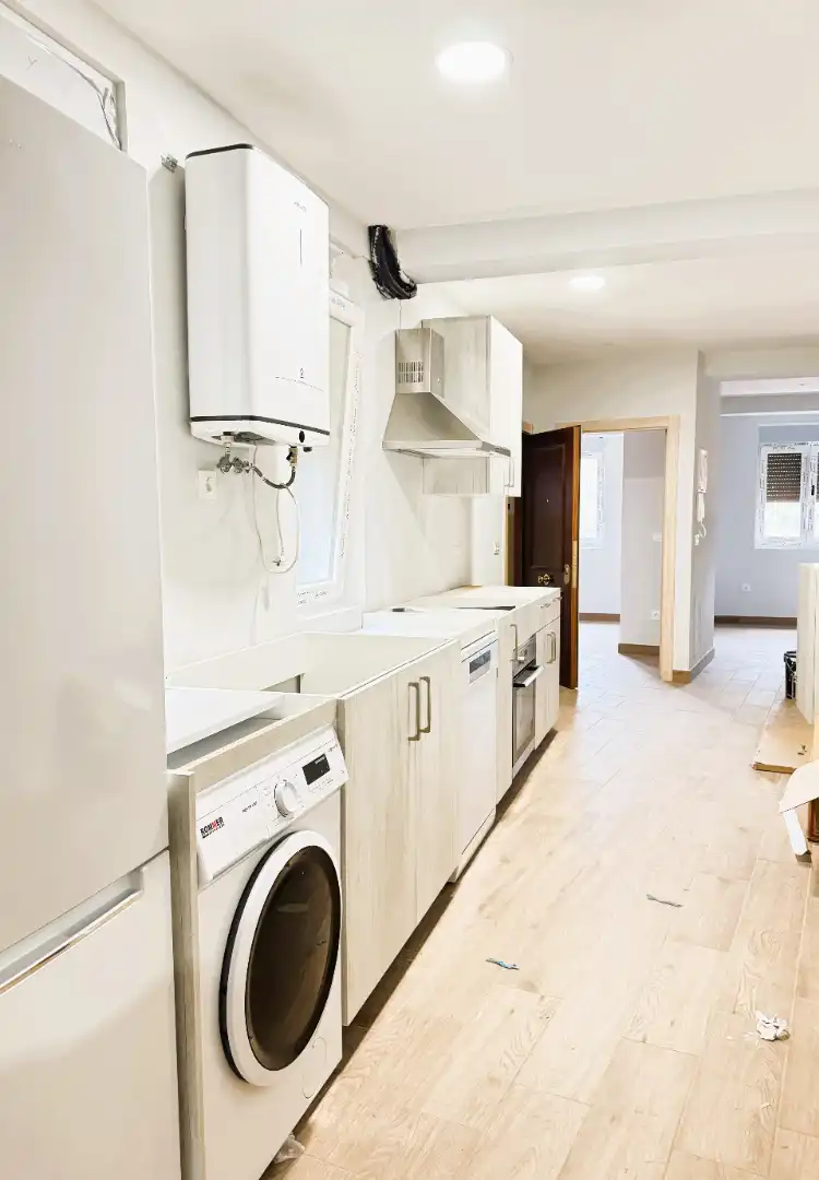 Cocina de Piso en venta en Avilés con Terraza y Balcón