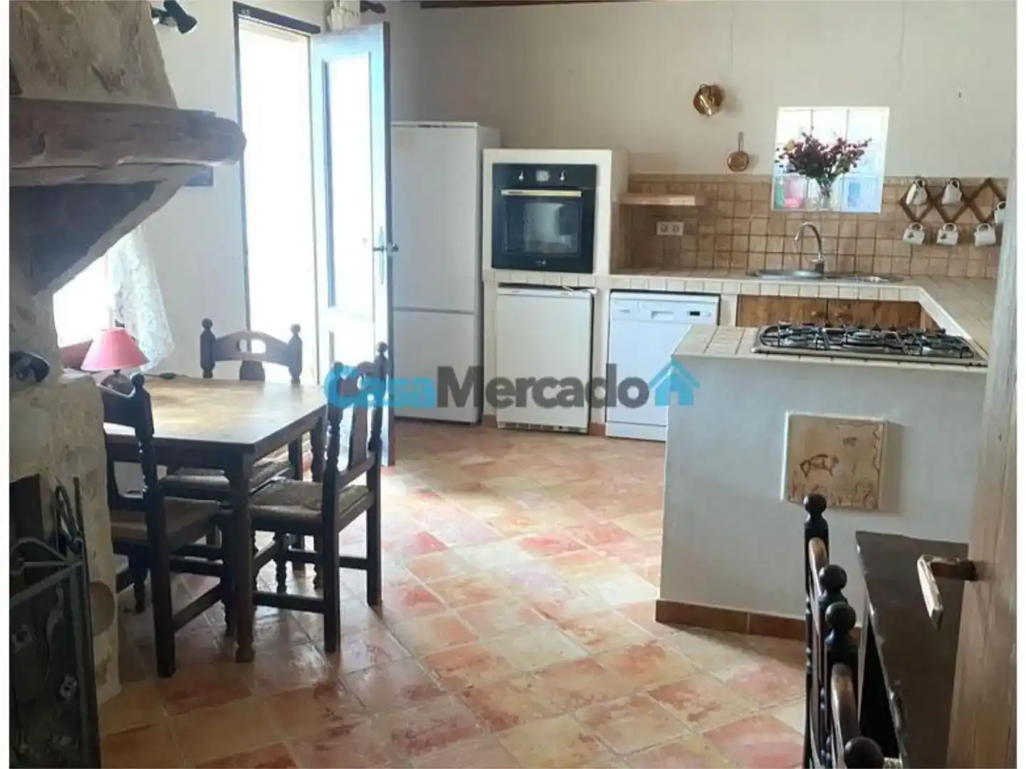 Cocina de Casa adosada en venta en Yecla con Aire acondicionado, Jardín privado y Trastero