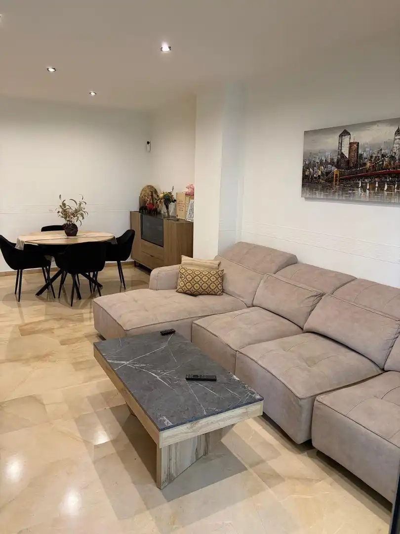 Sala de estar de Piso en venta en Elche / Elx con Aire acondicionado, Calefacción y Jardín privado