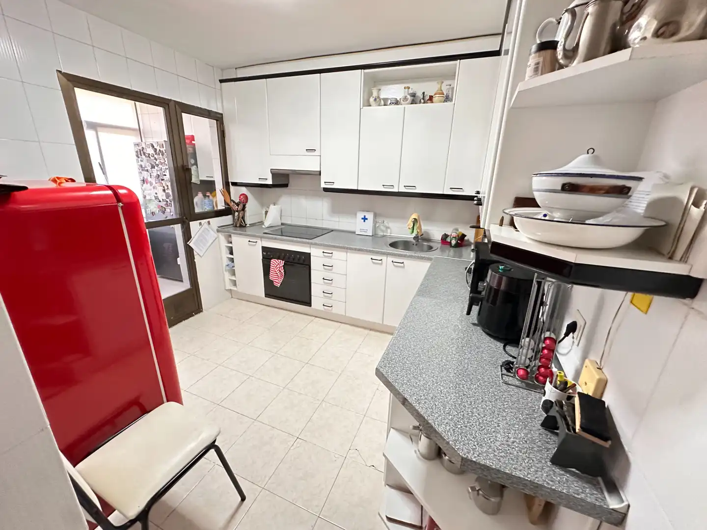 Küche von Wohnung zum Verkauf in Cuenca mit Heizung, Parkett und Terrasse