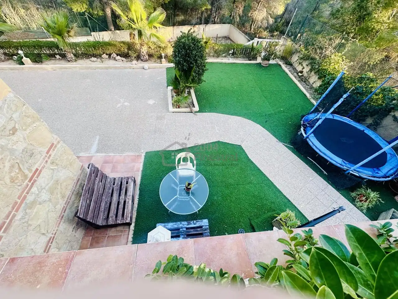Terraza de Casa o chalet en venta en Finestrat con Aire acondicionado, Jardín privado y Terraza