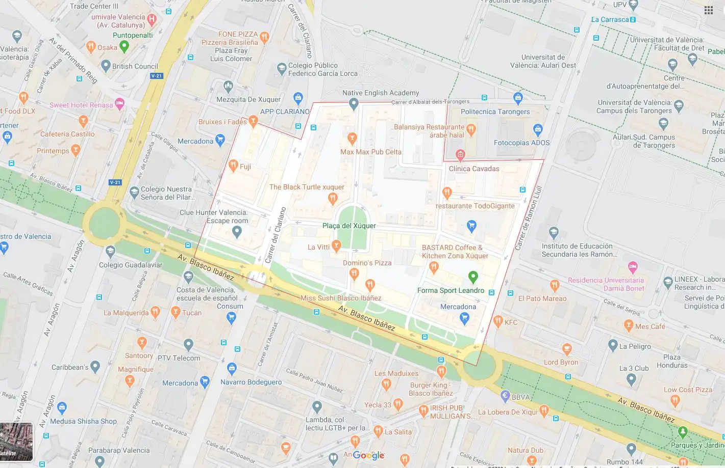 Vista exterior de Piso de alquiler en Valencia con Aire acondicionado y Amueblado