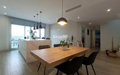 Dining room of Attic for sale in  Lleida Capital  with Air Conditioner, Heating and Terrace