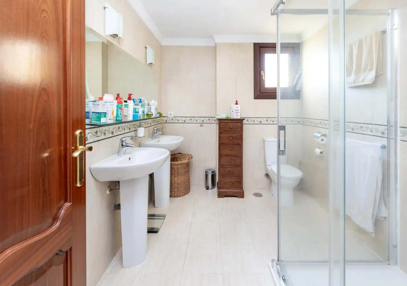 Bathroom of Houses for sale in Cájar  with Air Conditioner, Heating and Private garden