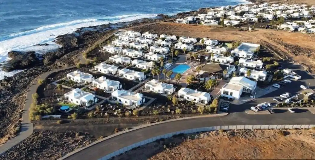 Vista exterior de Casa adosada en venta en Yaiza con Aire acondicionado, Jardín privado y Terraza
