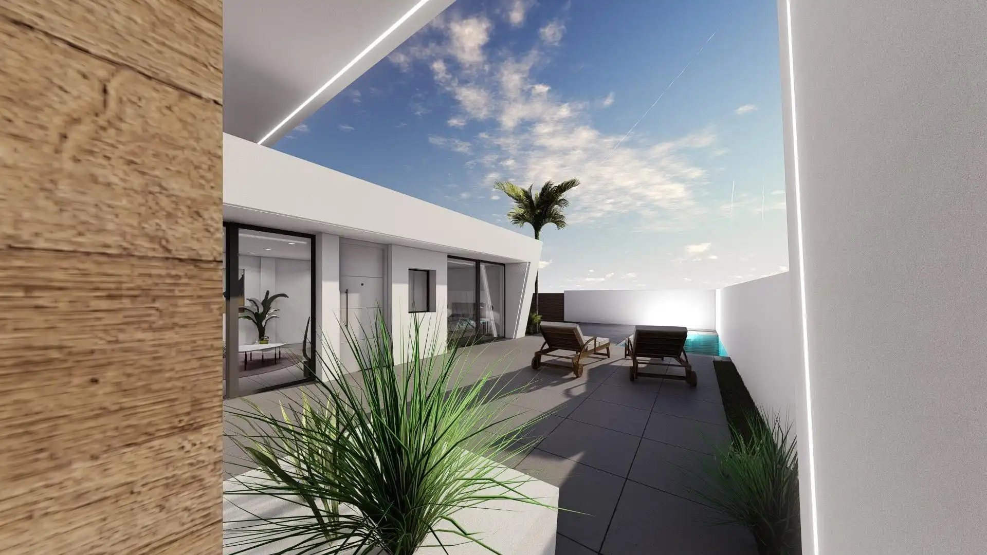 Terrassa de Casa o xalet en venda en Alhama de Murcia amb Jardí privat, Terrassa i Traster
