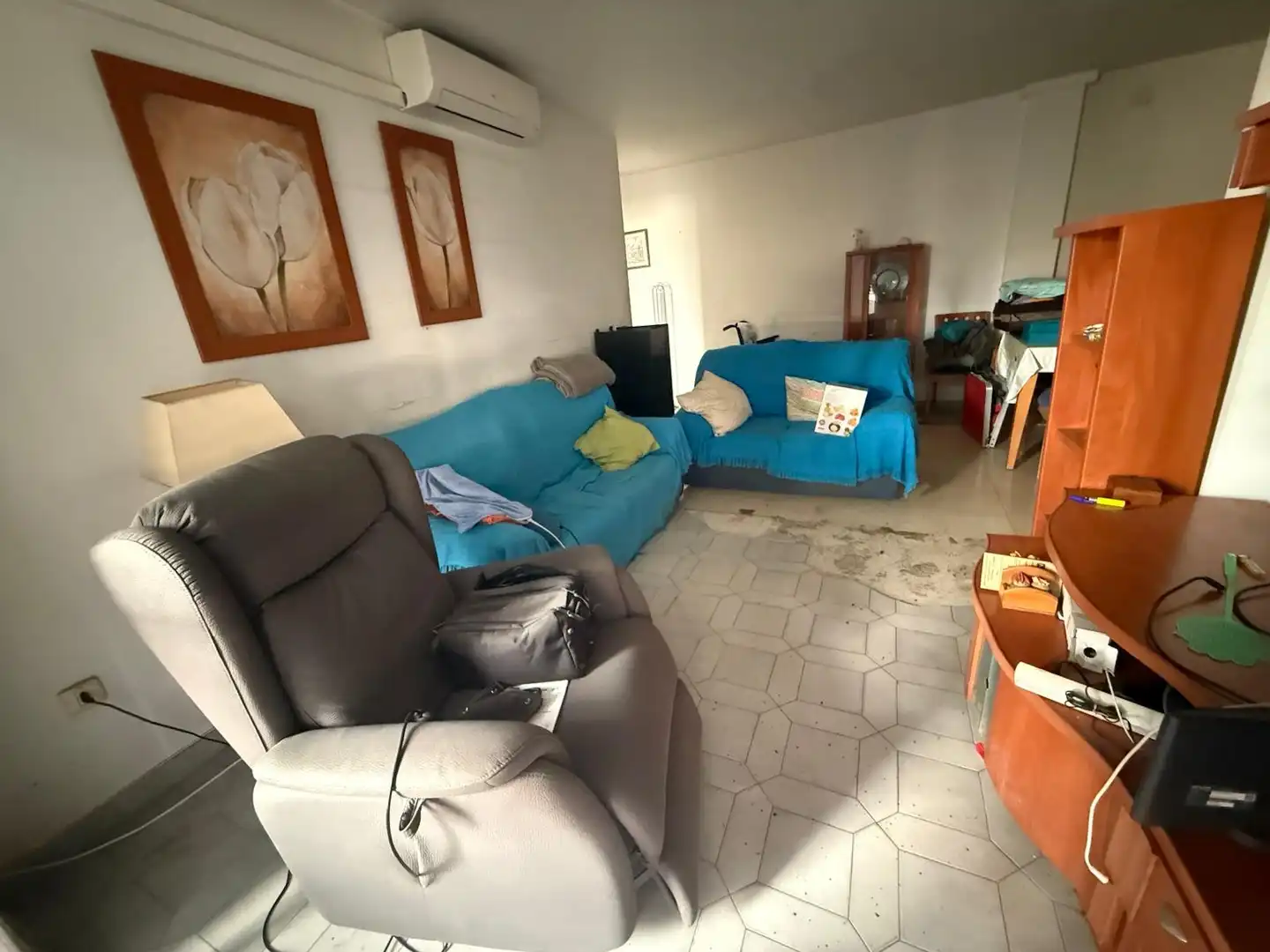 Sala d'estar de Pis en venda en Benalmádena amb Terrassa i Moblat