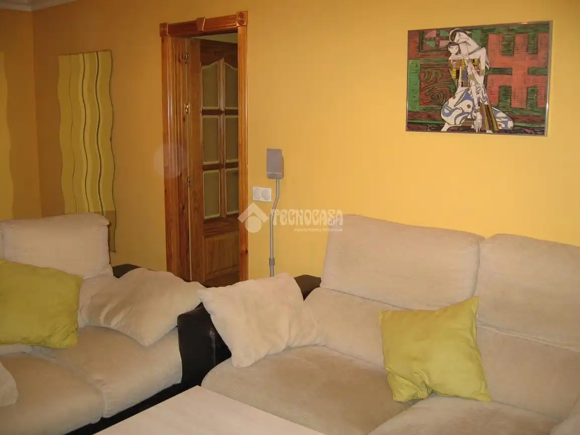 Sala de estar de Piso en venta en Málaga con Amueblado