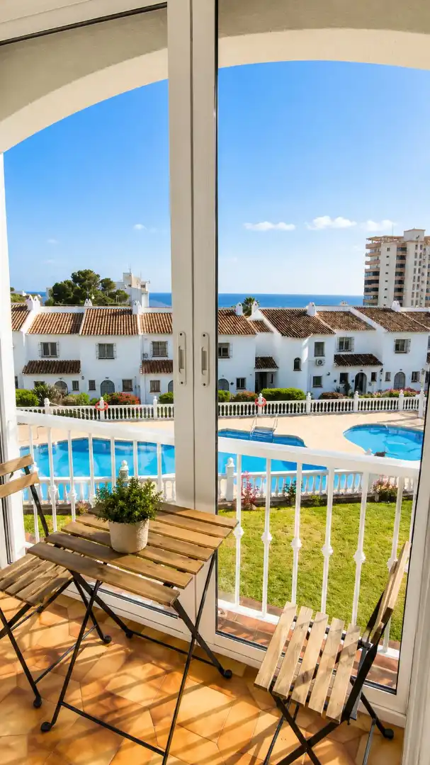 Exterior view of Detached homes for sale in Mijas  with Air Conditioner, Private garden and Terrace