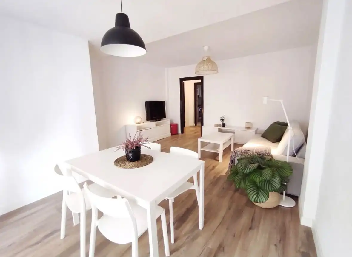 Sala de estar de Piso de alquiler en Valencia con Aire acondicionado, Amueblado y Horno