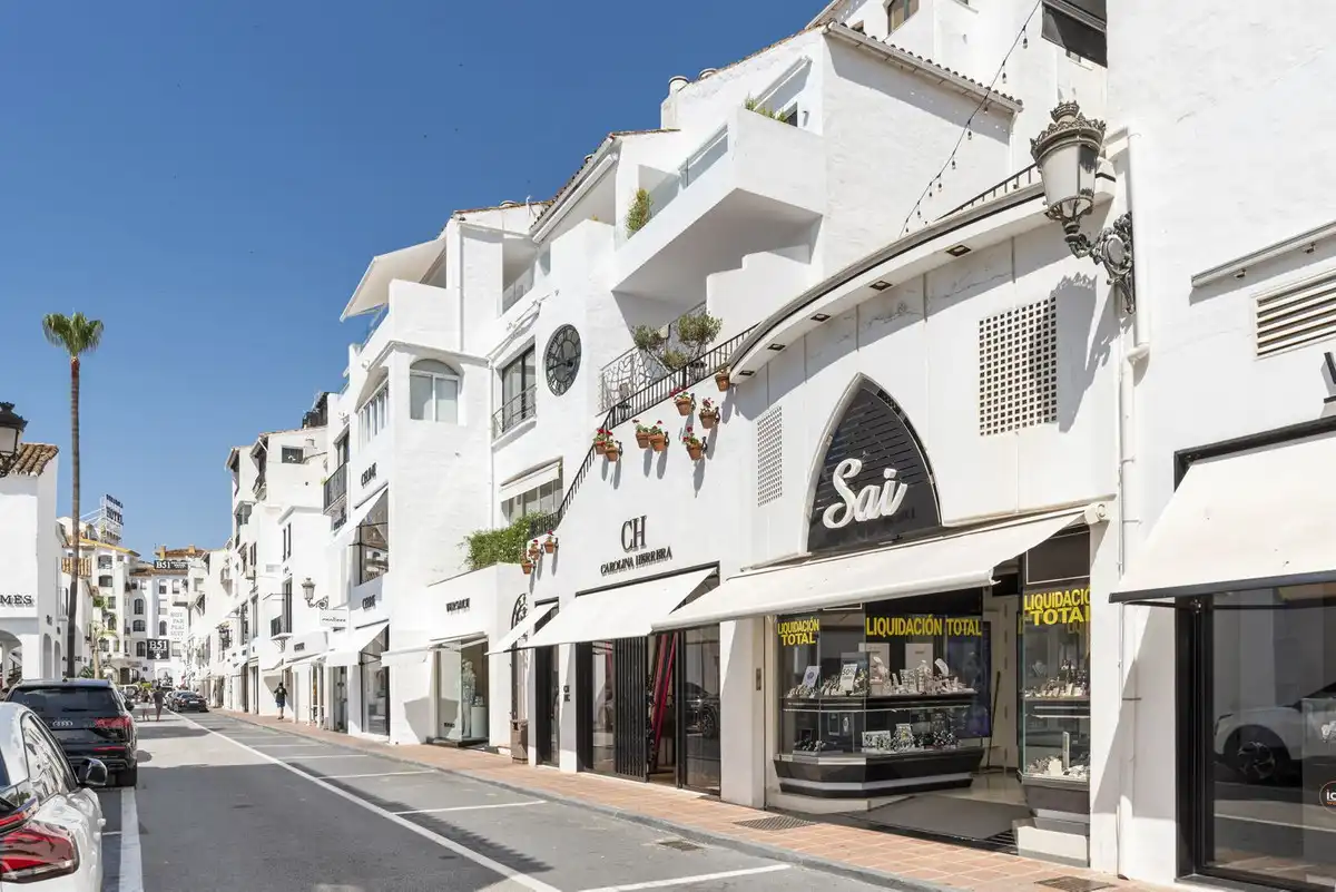 Vista exterior de Apartament en venda en Marbella