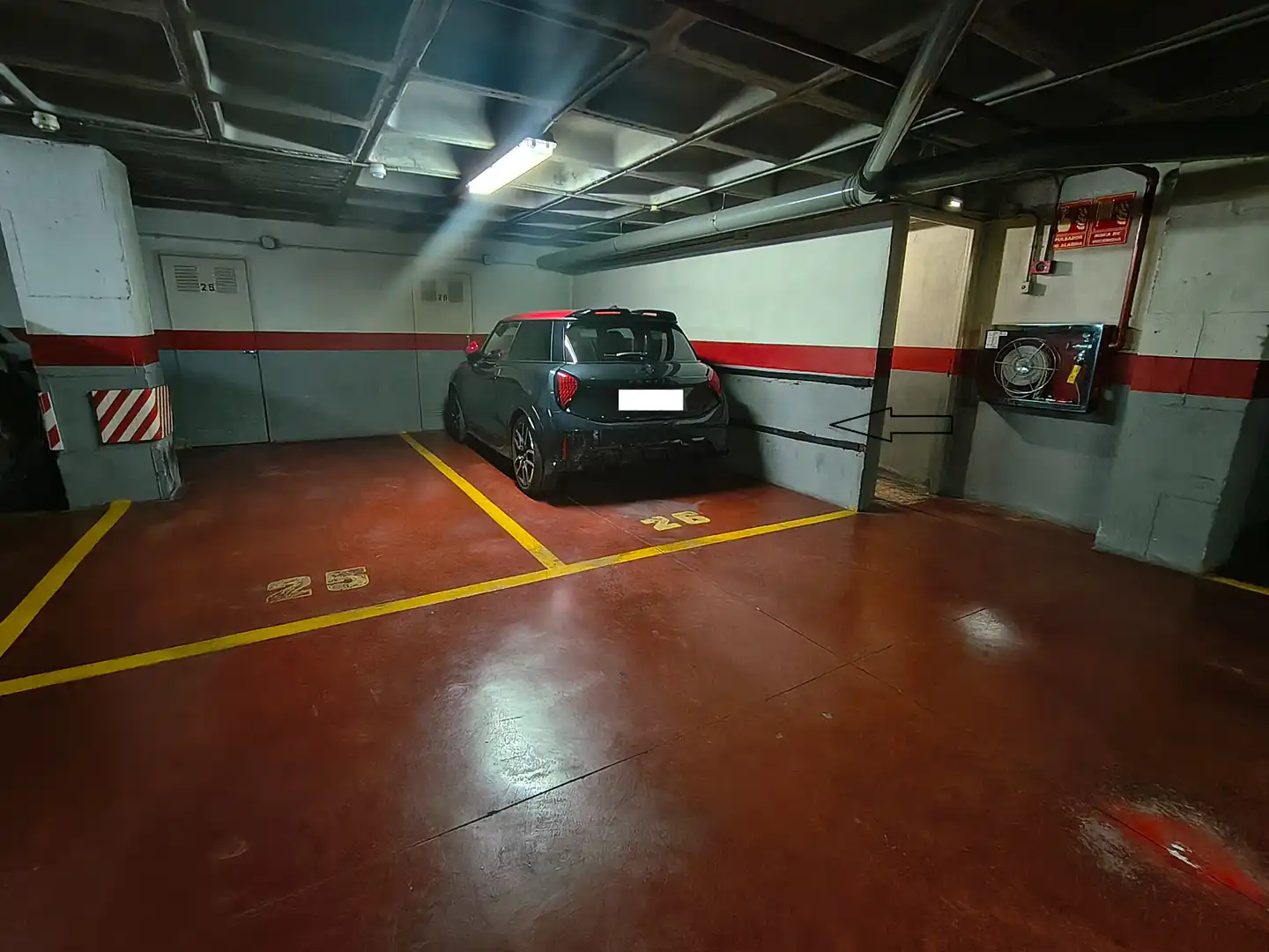 Parking of Flat for rent in Alicante / Alacant  with Air Conditioner, Terrace and Furnished
