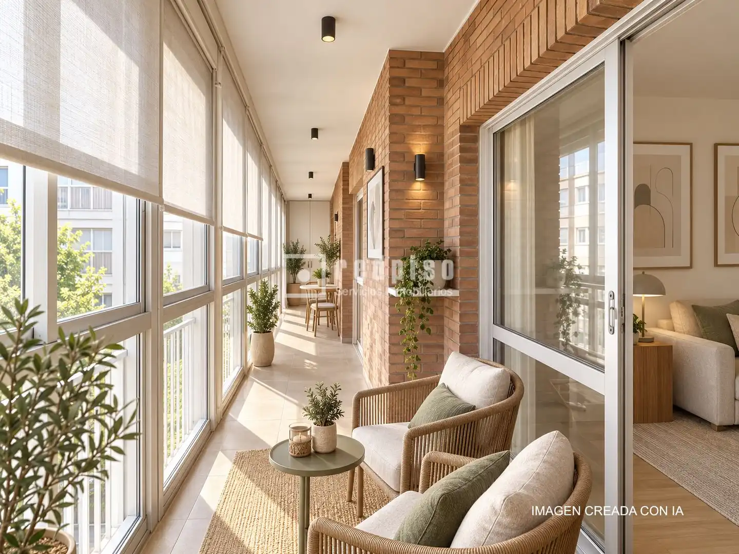 Terrace of Flat for sale in Madrid  with Heating, Private garden and Terrace