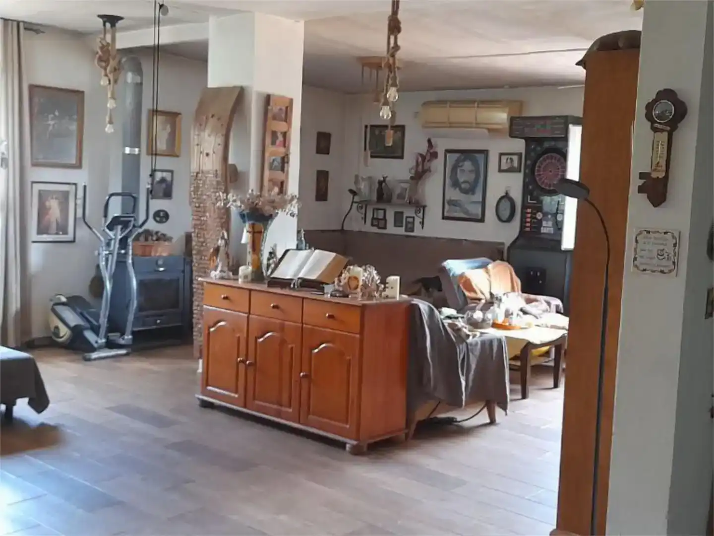 Living room of Flat for sale in Llombai  with Air Conditioner, Private garden and Storage room