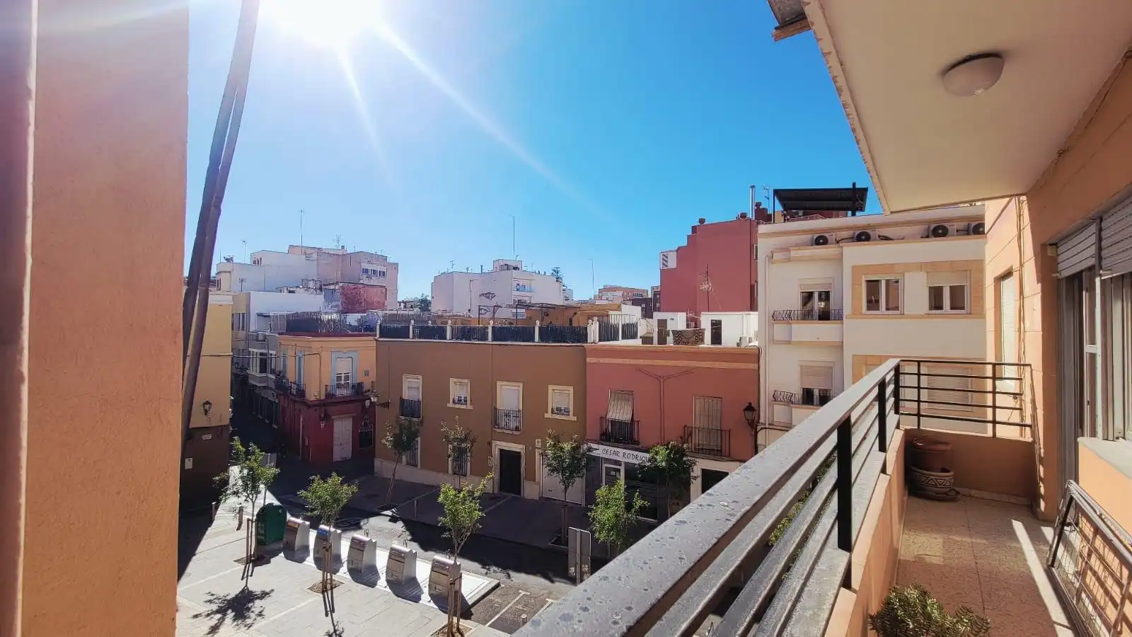 Exterior view of Flat for sale in Almería  with Terrace and Furnished