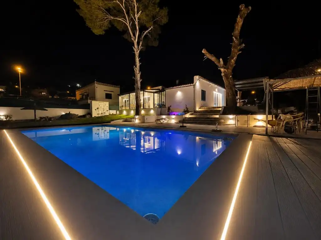 Piscina de Casa o xalet de lloguer en Calvià amb Aire condicionat, Jardí privat i Terrassa