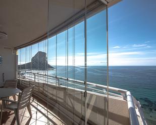 Bedroom of Flat to rent in Calpe / Calp  with Air Conditioner, Terrace and Balcony