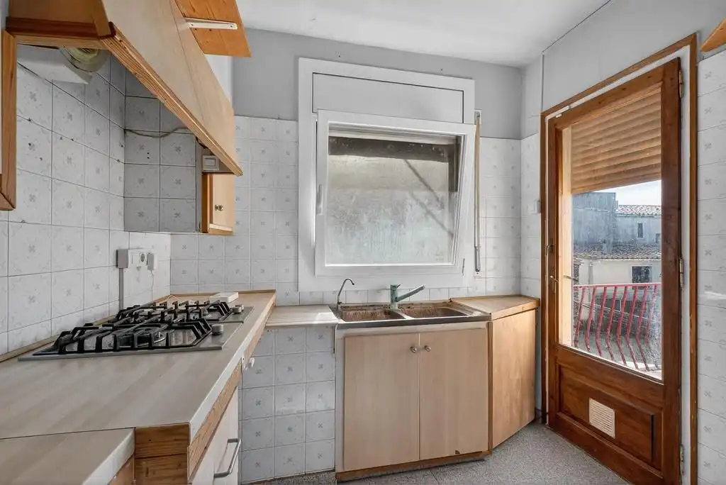 Cocina de Casa o chalet en venta en Vilaür con Jardín privado, Terraza y Piscina