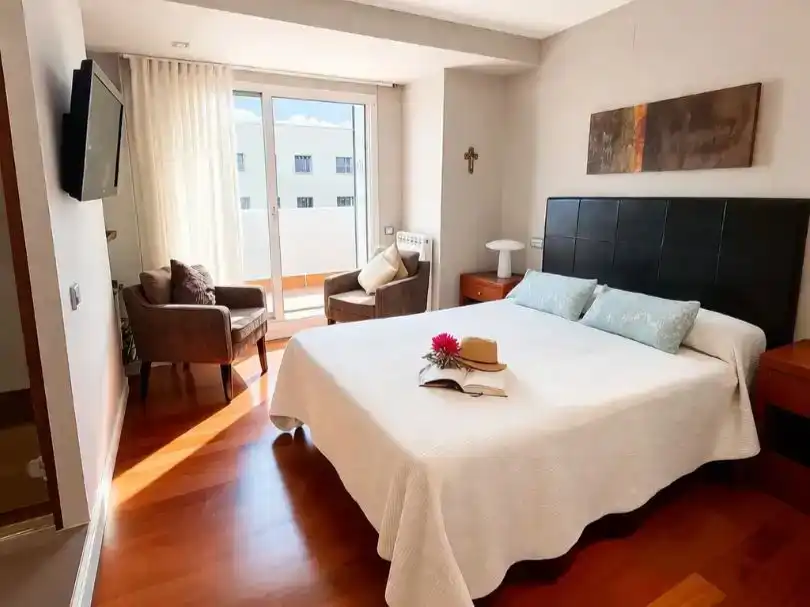 Dormitori de Casa adosada en venda en Alcalà de Xivert amb Aire condicionat, Piscina i Balcó