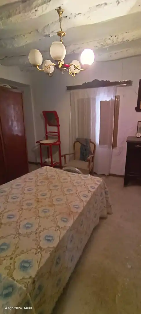 Dormitori de Casa o xalet en venda en Lécera amb Jardí privat, Terrassa i Moblat