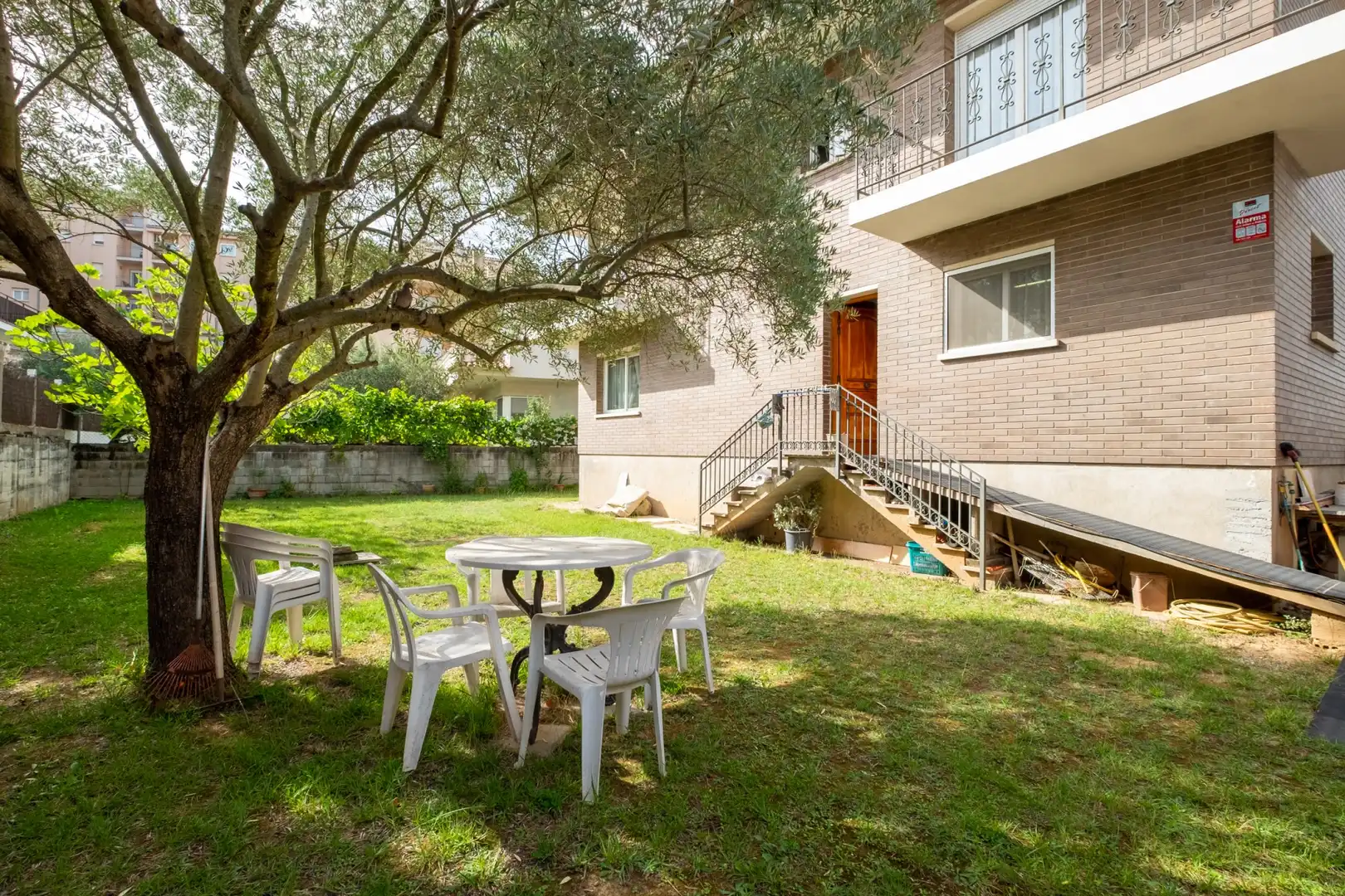 Garden of Houses for sale in Girona  with Heating, Terrace and Storage room