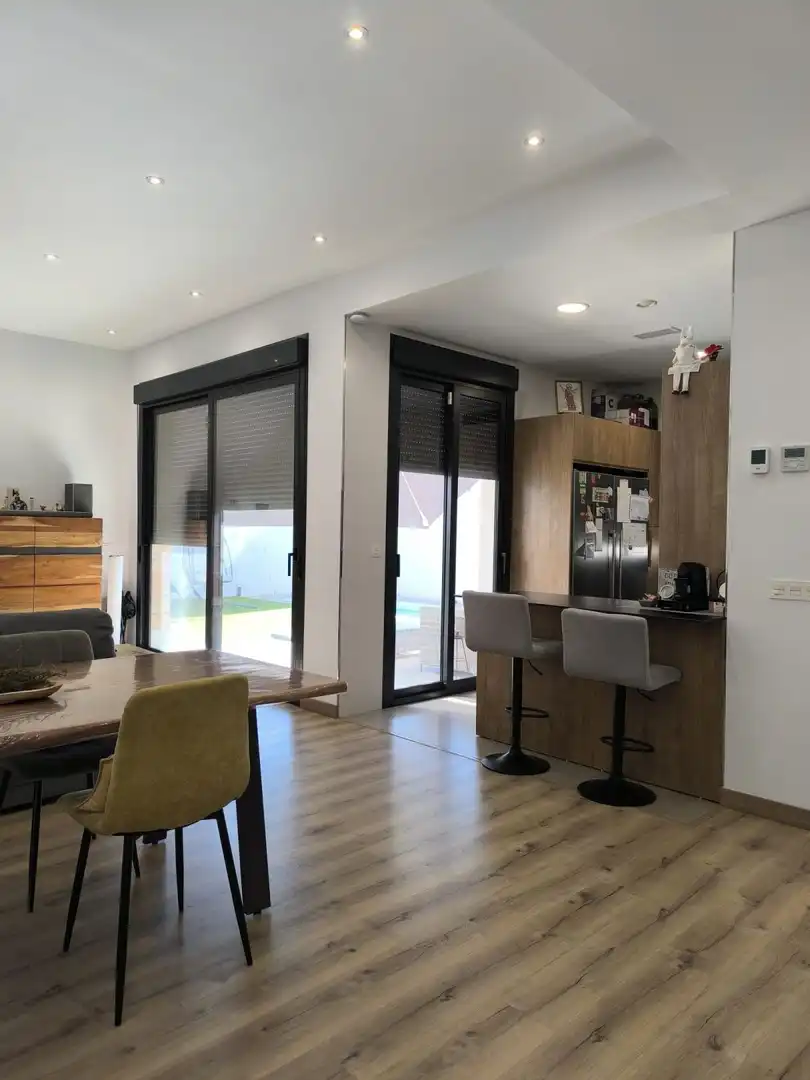 Comedor de Casa o chalet en venta en Umbrete con Aire acondicionado, Parquet y Trastero