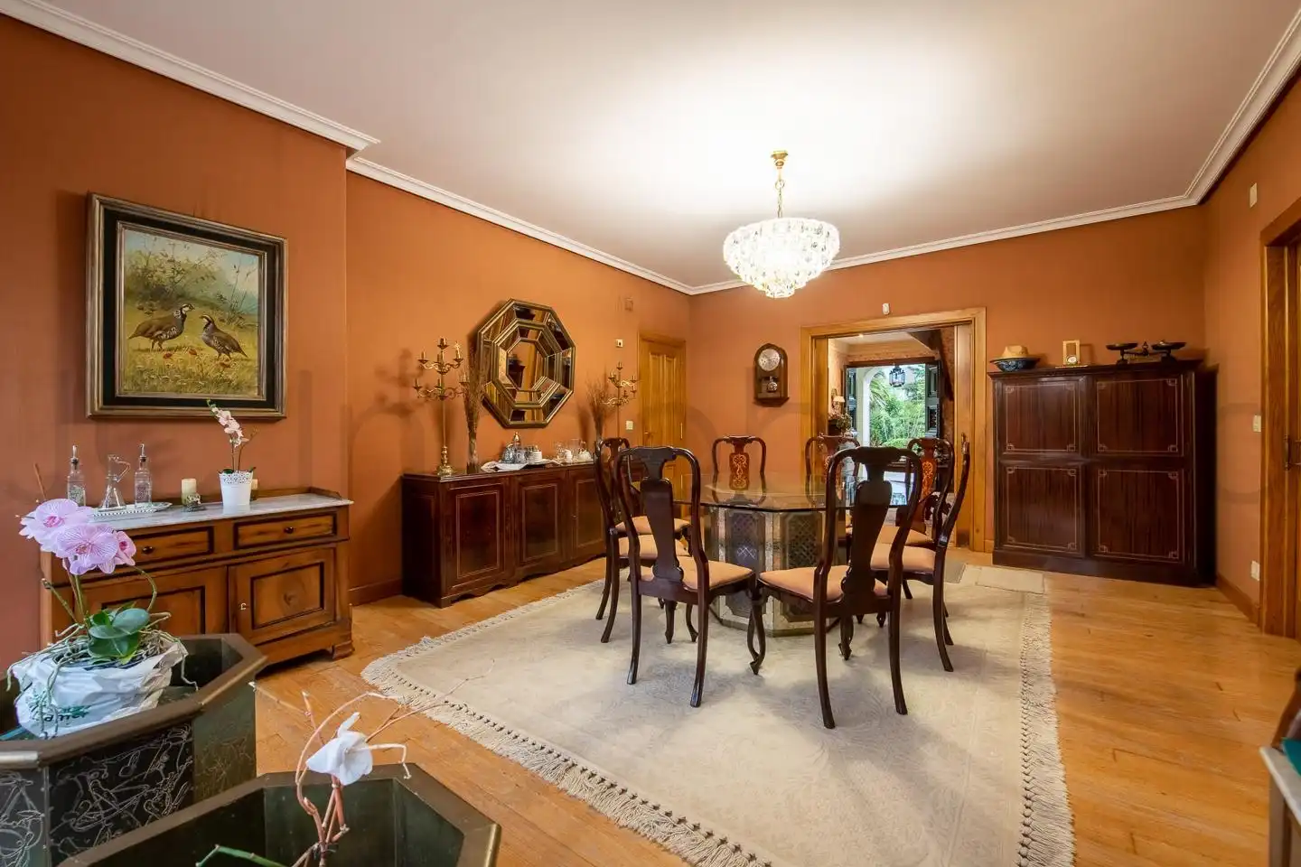 Dining room of Houses for sale in Liendo  with Heating, Terrace and Swimming Pool
