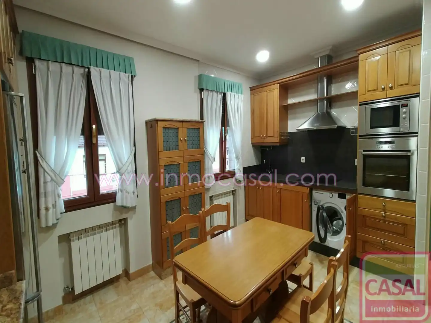 Kitchen of Flat for rent in Mieres (Asturias)  with Heating, Terrace and Storage room