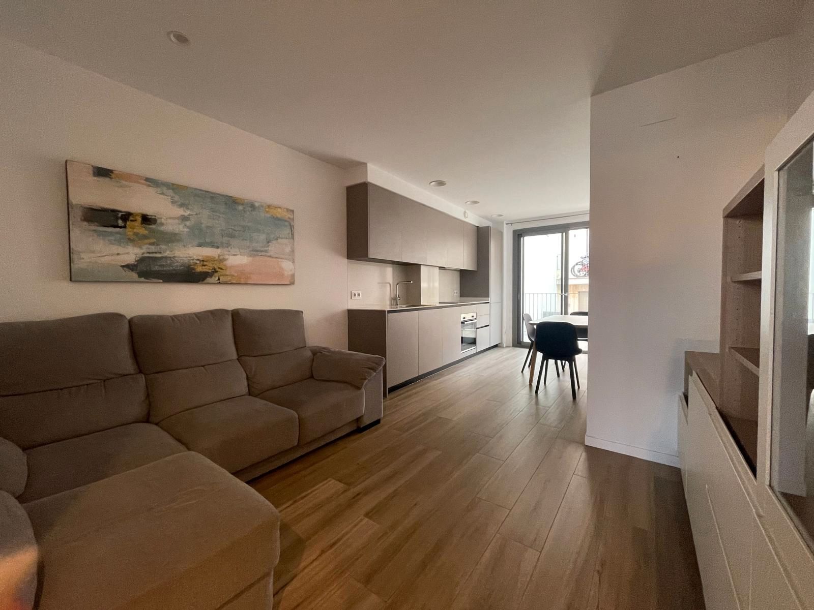 Wohnzimmer von Wohnung zum Verkauf in Palamós mit Klimaanlage, Möbliert und Ofen