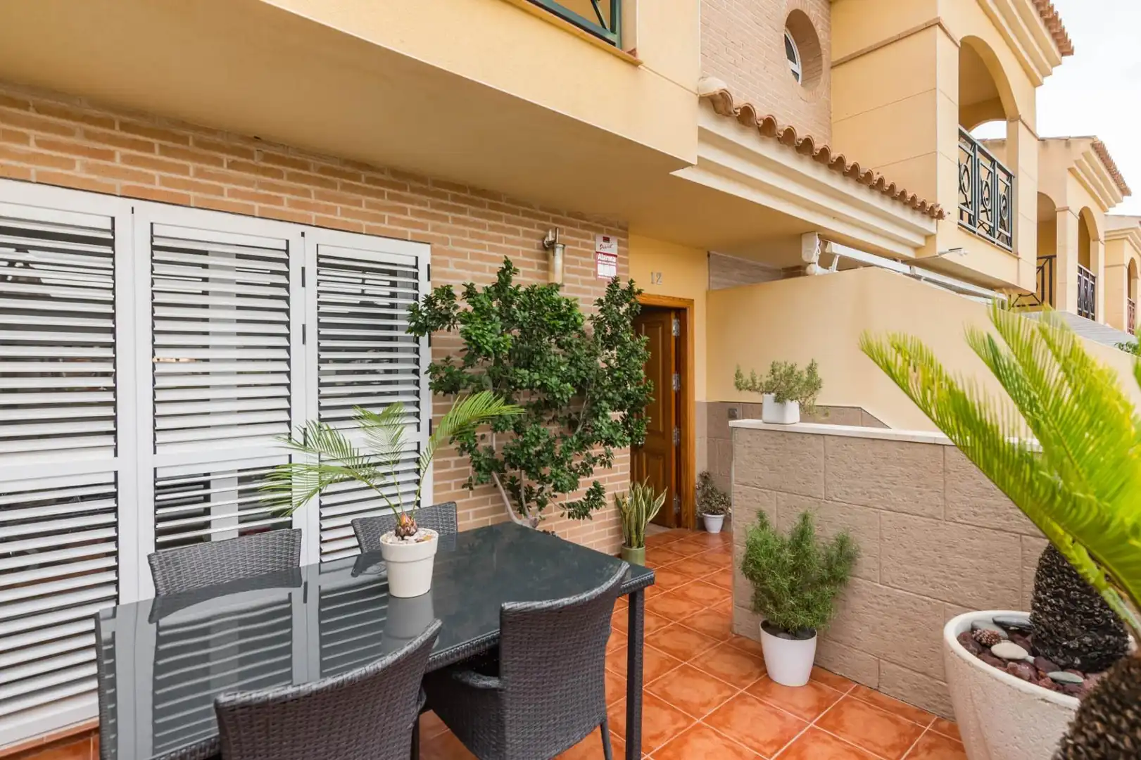 Terrasse von Maisonette zum Verkauf in Villanueva del Río Segura mit Klimaanlage, Terrasse und Abstellraum