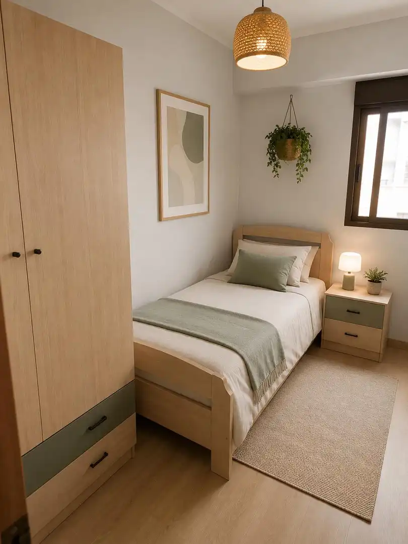 Schlafzimmer von Wohnung zum Verkauf in Castellón de la Plana / Castelló de la Plana mit Abstellraum und Möbliert